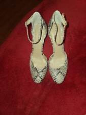 Snake Skin High Heels