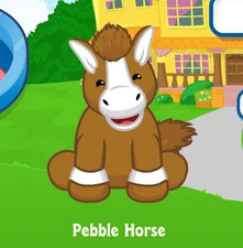 Webkinz Pebble Horse Virtual PET Adoption Code Only Messaged Webkinz Brown Horse