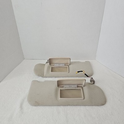  2006-2012 Mitsubishi Eclipse Sunvisors Set Left And Right OEM (FLAWS)
