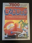 Atari 7800 Dig Dug - New In Box -  NIB & Factory Sealed! (also for 2600+)