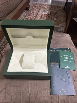 ROLEX watch case box Size 7”/5” With Rolex Service Case 39139.64