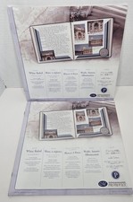 Creative Memories 12x12 Old Style White Ruled Refill Pages Lot Of 2 NOS