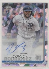 2019 Topps Chrome Sapphire Edition Auto Ronny Rodriguez #CSA-RR Auto nd3