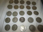 Lot of 25 Buffalo Nickels readable dates see description