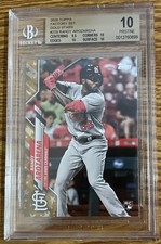 Randy Arozarena  2020 Topps Factory Set Gold Stars RookieRC #229 BGS 10 PRISTINE