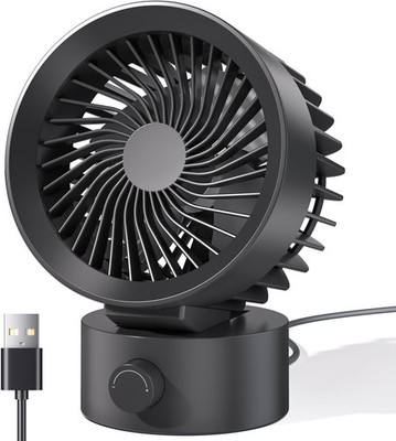 SmartDevil USB Tischventilator, kleiner persönlicher Schreibtisch, Tischventilator