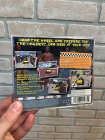 SEGA Crazy Taxi Sega Dreamcast 2000 Racing Arcade Manual