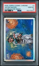 2025 Topps Cosmic Chrome - Stars in the Night Jacob Wilson #STN-1 (RC)