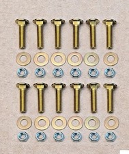 Western Fisher Snow Plow Cutting Edge 12 Bolt Kit 58-11 X 2-12 63986 29351