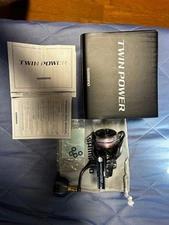 Shimano Twin Power C3000XG Spinning Reel, 20 model, used, smooth retrieval