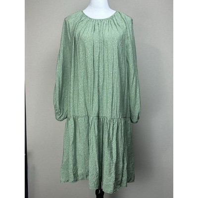 casual midi dress h&m Dress Casual Midi By H&m In Beige, Size: Xs