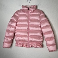Moncler Kids Anemonet Giubbotto Ruffle Puffer Jacket Goose Down Sz 14 anni 164cm