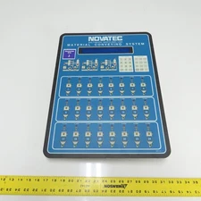 Novatec MCS-124 Material Conveying System Control Panel Board 24-Station