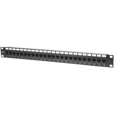 Intellinet 520959 24-Port CAT 6 1U Network Patchpanel