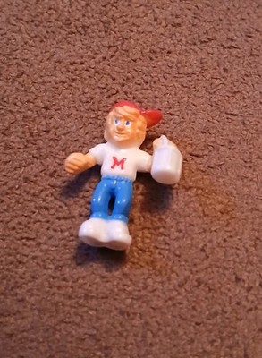 Mighty Max BlueBird Mini Figure of Max With A Lantern Left Hsnd Red Hat