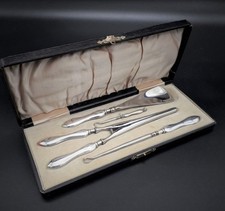 Set argento antico, Toilette, Vanity