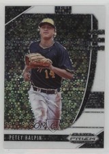 2020 Panini Prizm Draft Picks White Donut Circle 8/50 Petey Halpin #PDP95 0q3