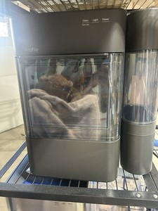 GE Profile Opal 2.0 Ultra Nugget Ice Maker With XL Side Tank- Carbon Black
