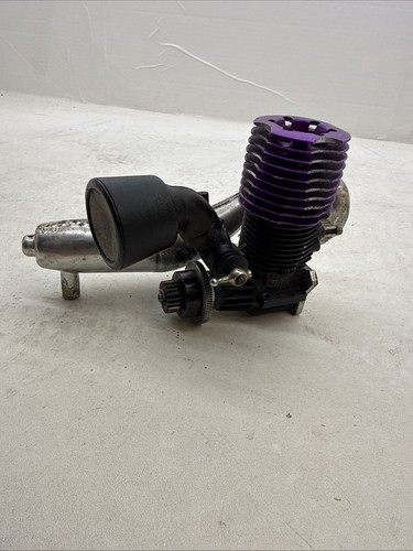Picco Max .21 Nitro Engine Exhaust Pipe And Carb