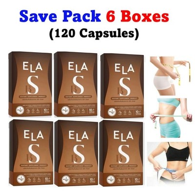 6 X ELA BS Dietary Supplement By Nanun 10 Capsules