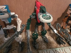 Lego Bionicle Vahki Lot of Six - 8614, 8615, 8616, 8617, 8618, 8619 - Manuals