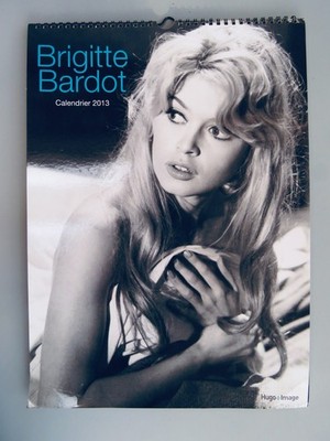 KALENDER BRIGITTE BARDOT 2013 TOP ZUSTAND F.BAGNAUD HUGO IMAGE, 31X43 cm