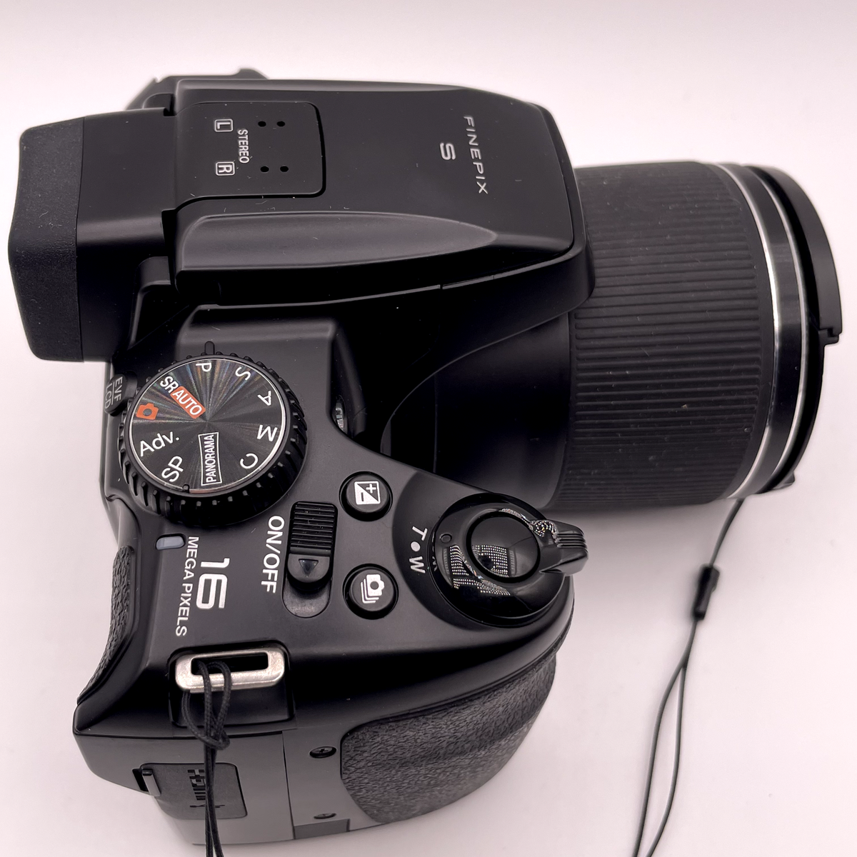 FUJIFILM FinePix S8200 Digital Camera – Black – Body Damaged – For