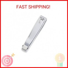 Denco Straight Cut Toenail Clipper,Silver,1 Count Pack of 1 ,3559N