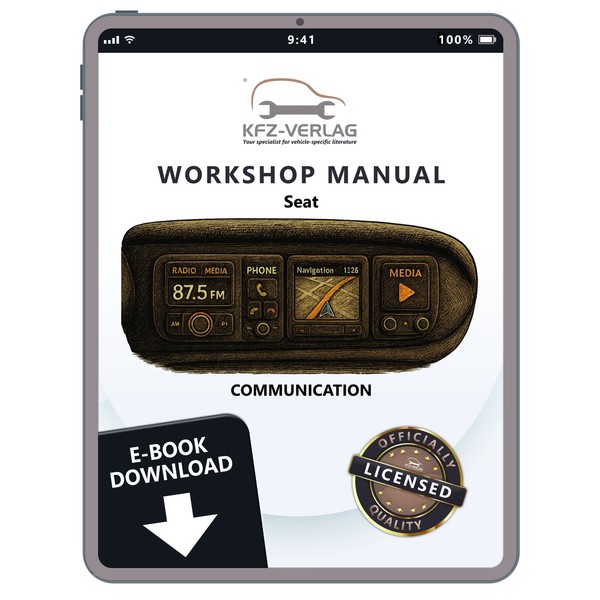 Seat Emii Type Ke 2019-2021 Communication Radio Navigation Repair Manual Ebook-image