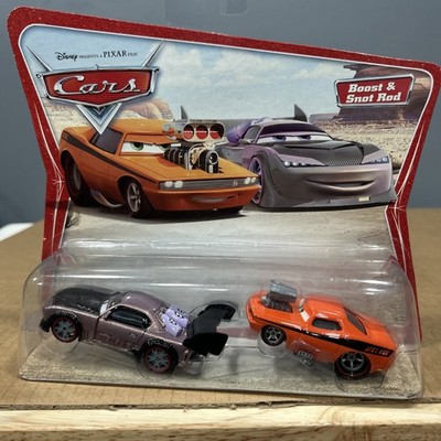 DISNEY PIXAR CARS  2-PACK BOOST & SNOT ROD  DESERT MOVIE MOMENTS 2006