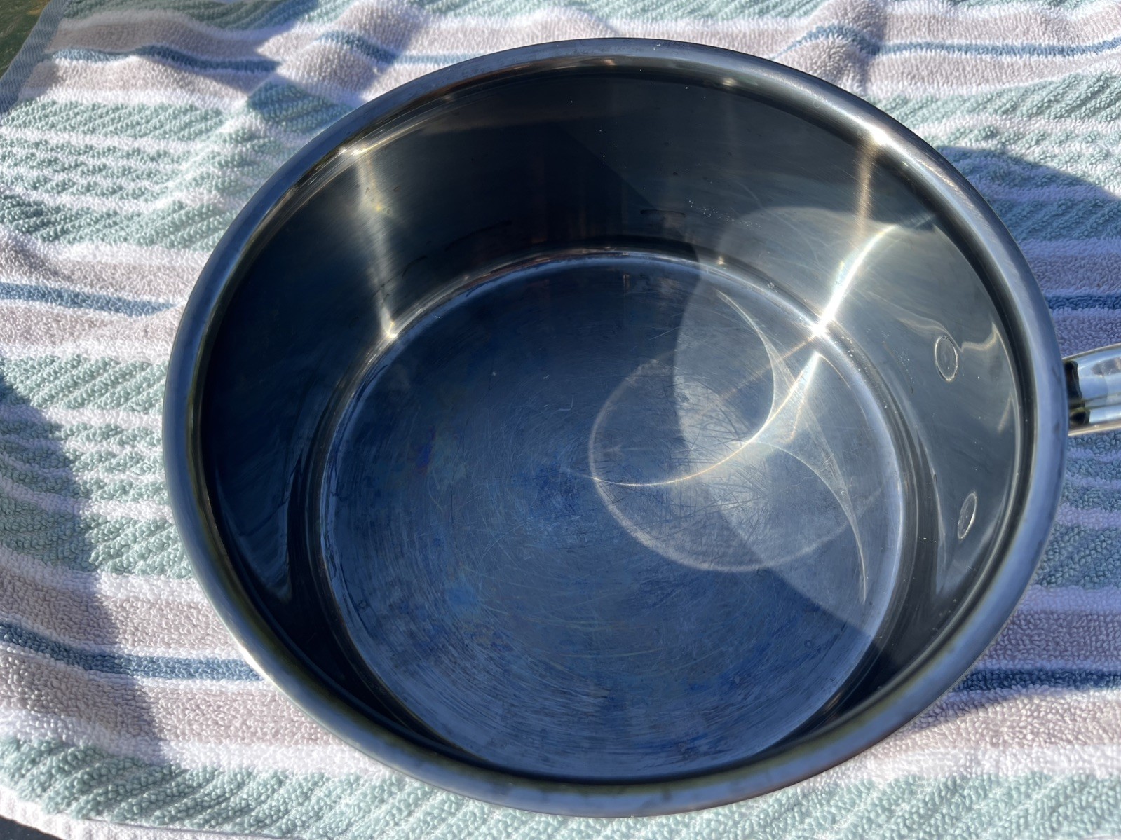 Hestan NanoBond Stainless Multiply all clad, Titanium Gloss, 3 Qt Sauce Pan