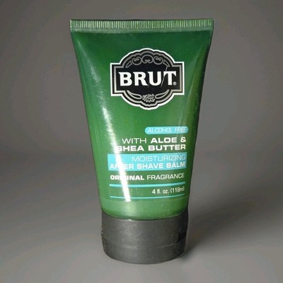 Rare Brut 4 Oz Moisturizing After Shave balm Original Fragrance W/ Aloe & Shea