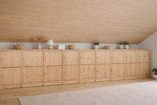 Regal Regalsystem Bücherregal Massivholz Kiefer natur flexibel & erweiterbar