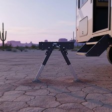 RV Step Stabilizer Steel Vehicle Accessory Weather-Resistant