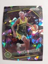 2025 Panini Prizm WNBA Erica Wheeler Cracked Ice Prizm #125 - Seattle Storm