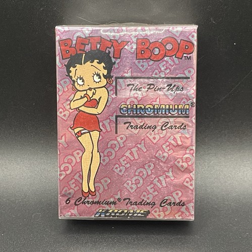 Betty Boop Chromium Serie 1 1996 Krome Juego Completo de Cartas Base de 50 Casi Nuevo - Imagen 1 de 2
