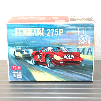 Seltener Ikko Mokkei Ferrari 275P Motorisierter Modellbausatz 1/24 Showa Retr...