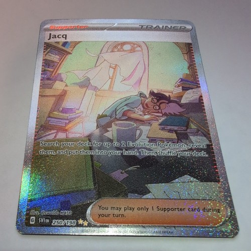 Jacq 250/198 SV01: Scarlet & Violet Base Set Holo NM Pokemon TCG