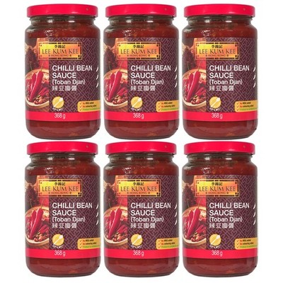 LKK Chili Bean Sauce Toban Djan Chilli Bean Bohnenpaste scharf 6x368g