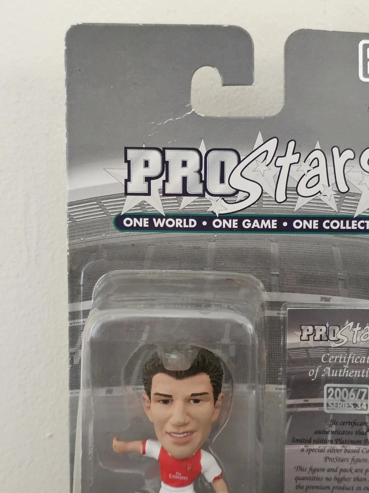 Corinthian Platinum Prostars Fabregas Arsenal FC Football Figure Silver - Image 3 of 4