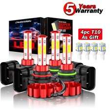 For Honda Civic Sedan 1.8l 2004-2015 Led Headlight Hi-low Bulbs Kit Super Bright