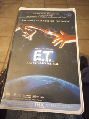 E.T. The Extra-Terrestrial (VHS, 1996, Clamshell)