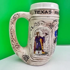 Texas Renaissance Festival 1999 25th Anniv Mug Dragonslayer Collectibles Stein