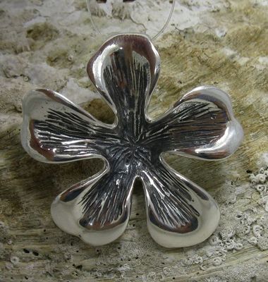 Handmade Sterling Silver Stylish Pendant Flower Solid Hallmarked 925 New Empress