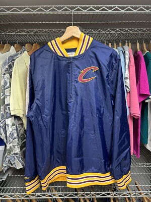 Cleveland Cavaliers  Jacket - Mitchell & Ness Large Lebron James Kyrie Irving