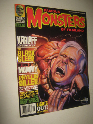 FAMOUS MONSTERS OF FILMLAND  1996 MAGAZINE ISSUE #213  FIEND WITHOUT A FACE