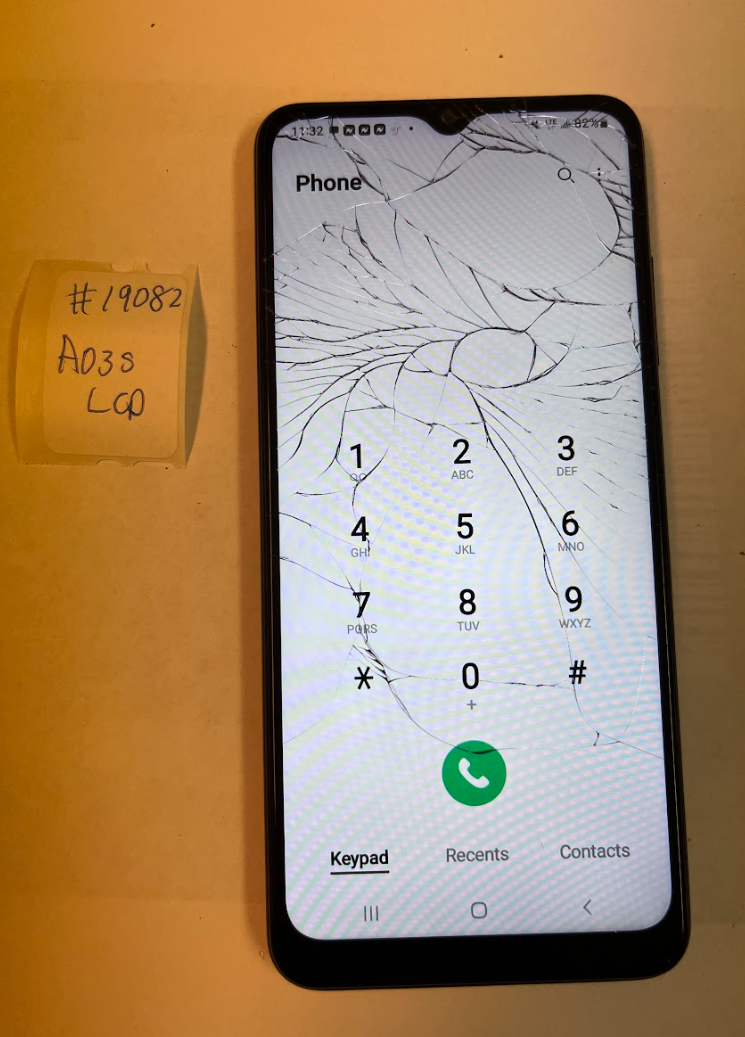 OEM Original Galaxy A03s Cracked Glass good Screen MAKE OFFER! eBay