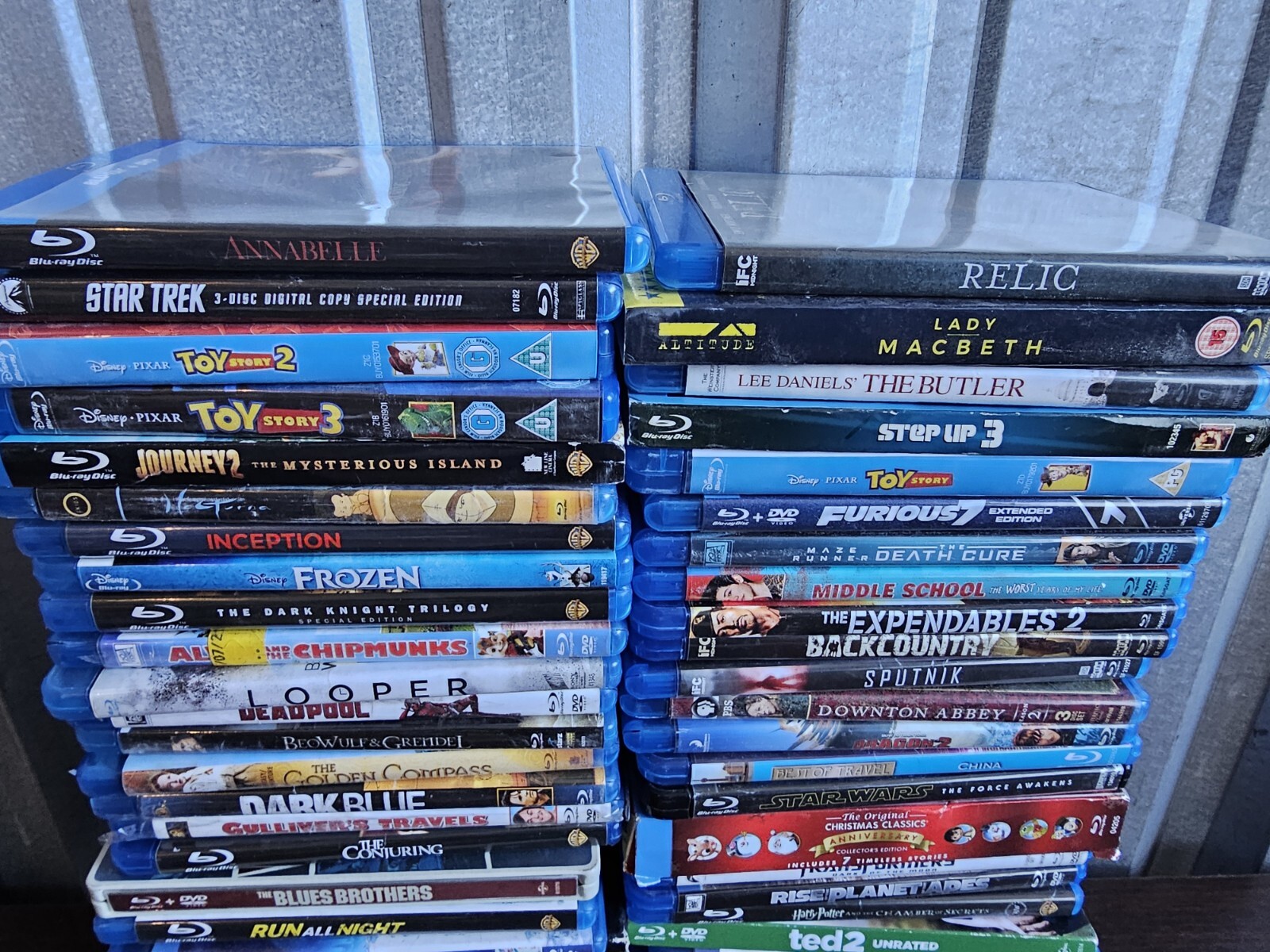 Huge Lot Of 62 BluRay DVD Movies w/ All Genres, Box Set, Rare Titles