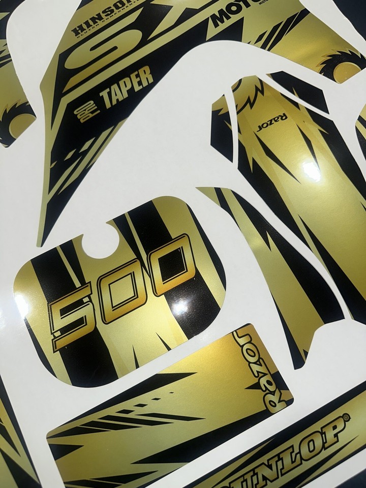 Razor SX500 graphcs kt decals THCK AND HGH GLOSS | eBay UK