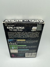 King of Kings: The Early Years - Nintendo NES - COMPLETE Black Box Variant Nice!